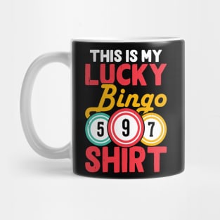 This Is My Lucky Bingo Shirt  T shirt For Women Mug